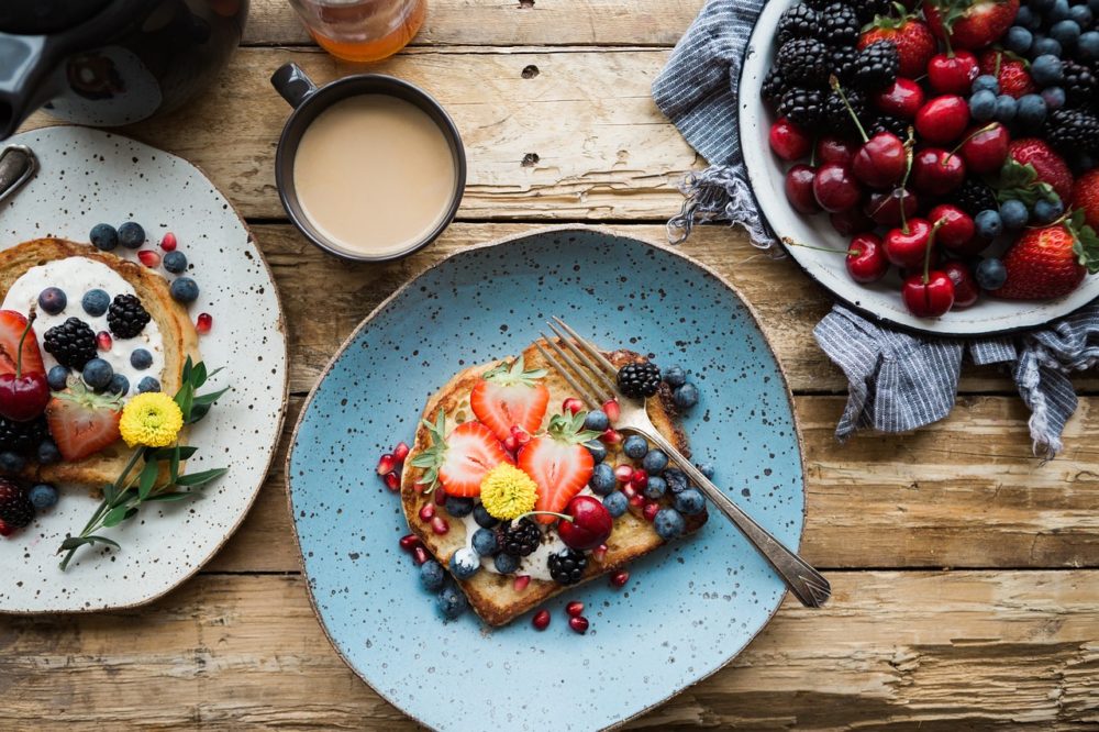 Recette petit déjeuner bio sain fruits