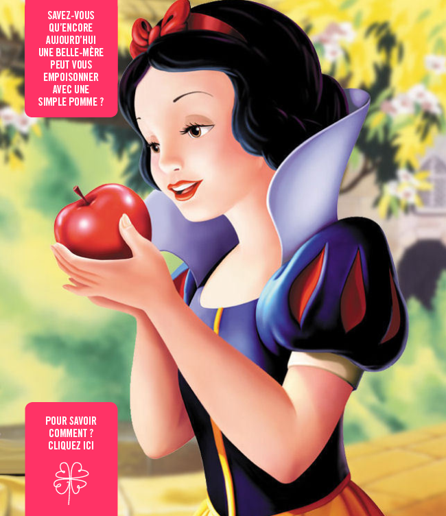 blanche neige pomme pesticides