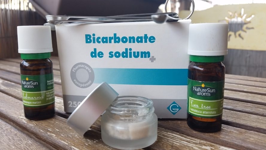 Déodorant naturel ultra simple bicarbonate • palmarosa • huile d’olive