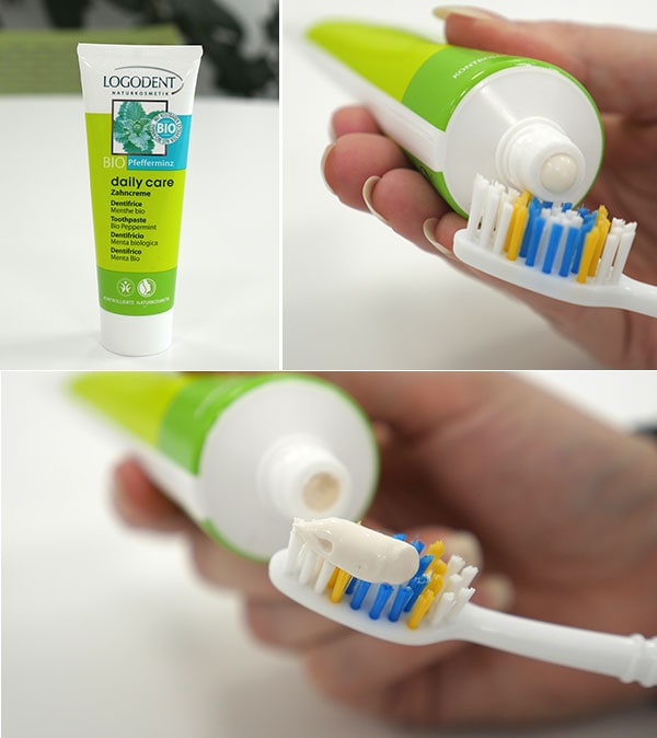 Dentifrice bio pas cher efficace Logona