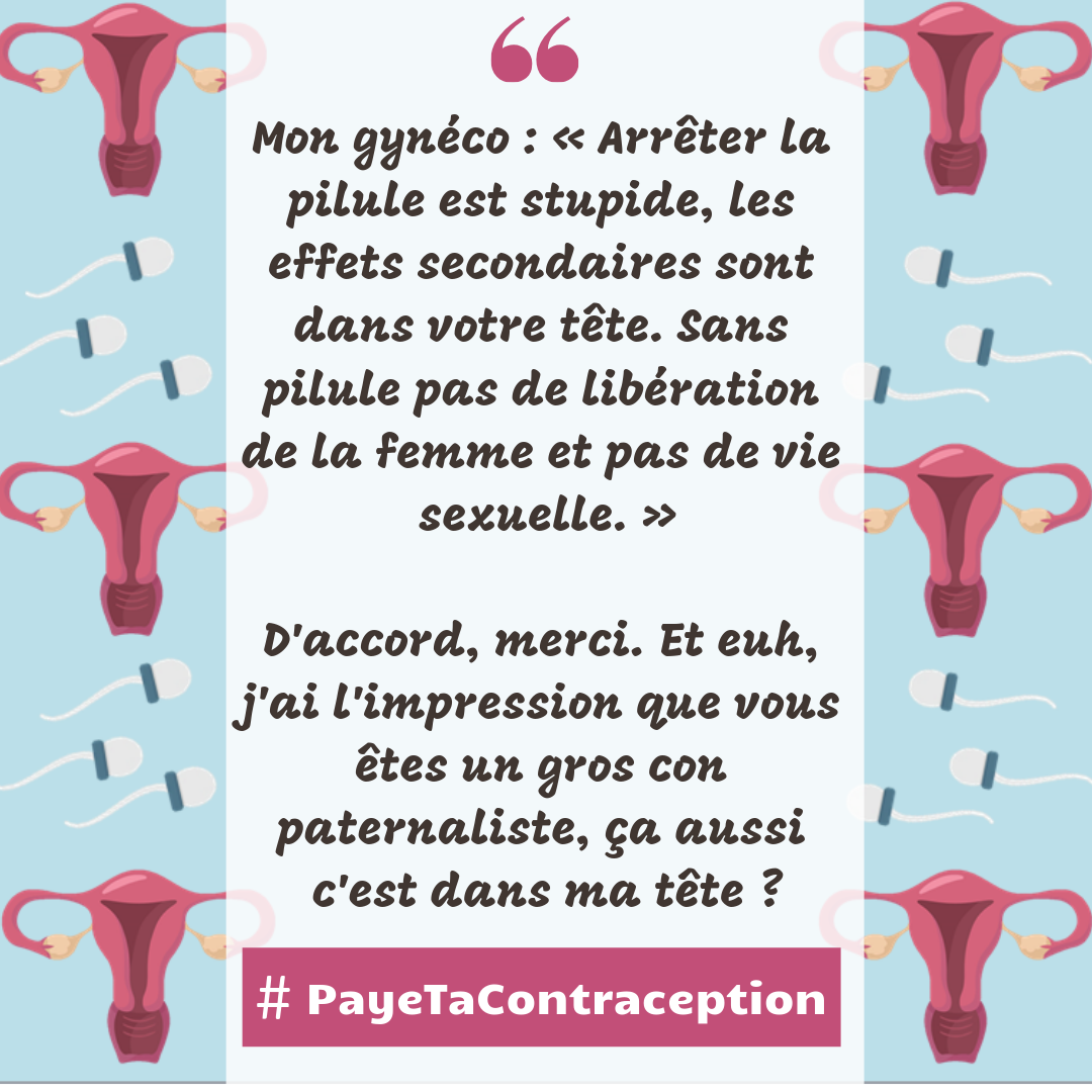 Témoignage souffrance contraceptive # Paye Ta Contraception