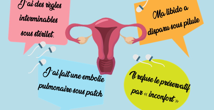#PayeTaContraception : ras-le-bol des effets secondaires des contraceptions